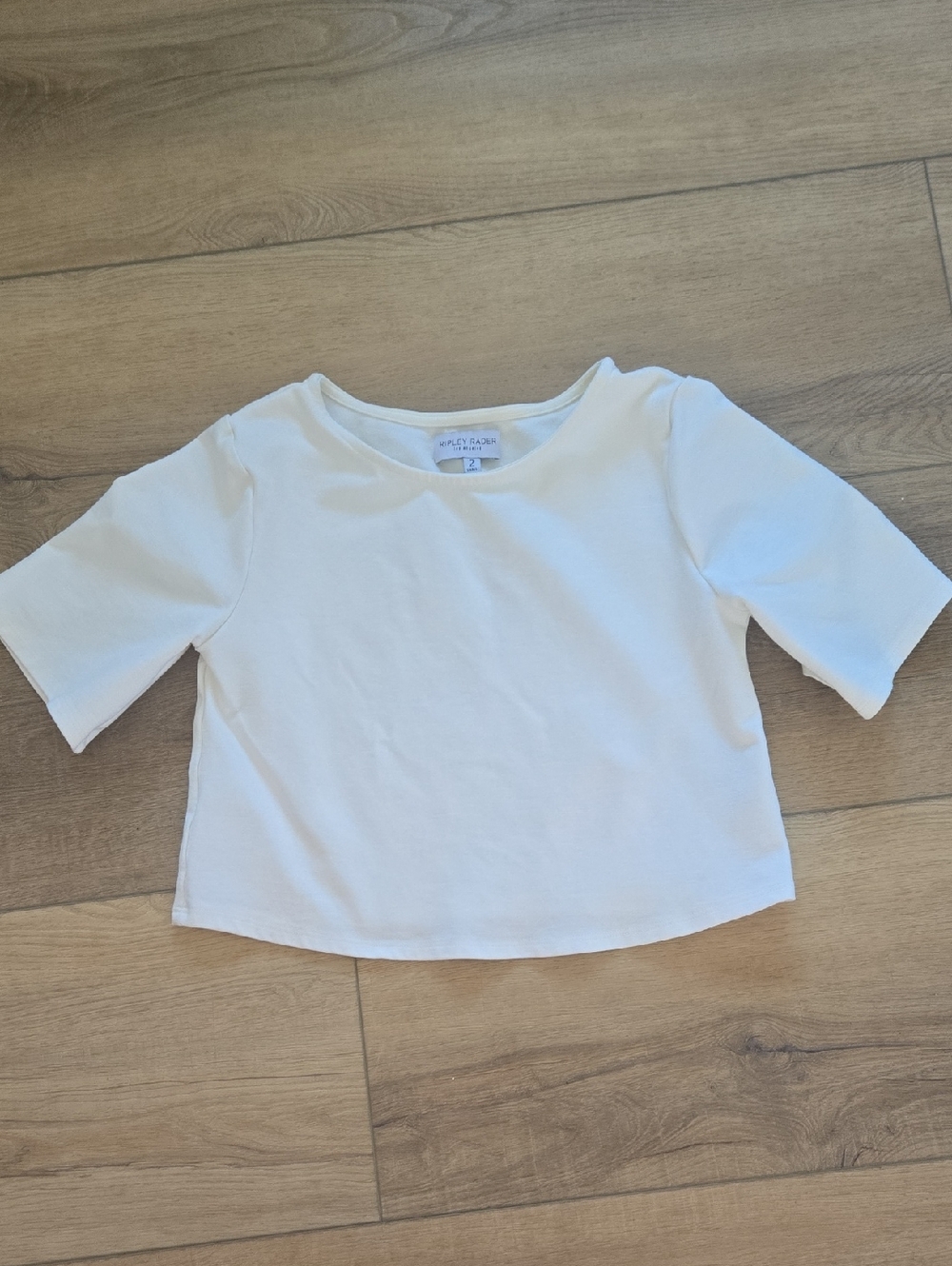 Ripley Rader Ponte Knit Short Sleeve Top